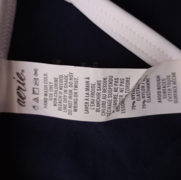 Aerie triangle bikini top nwt bottoms nwot - Picture 3 of 7